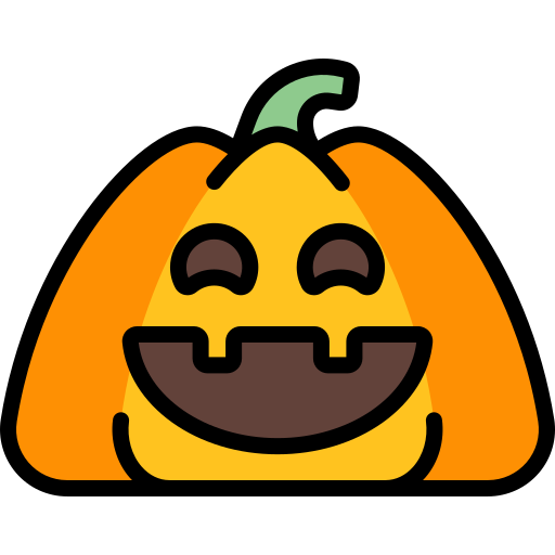 calabaza de halloween icono gratis