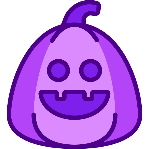 calabaza de halloween icono gratis