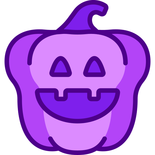 calabaza de halloween icono gratis