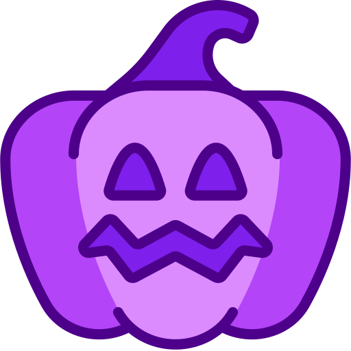 calabaza de halloween icono gratis