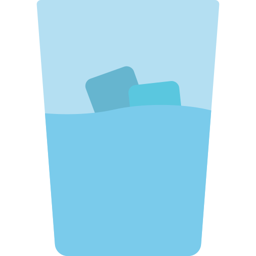 copo de água grátis ícone
