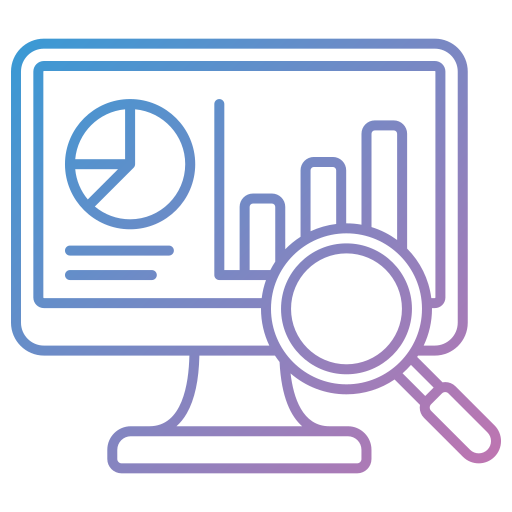 análisis de datos icono gratis