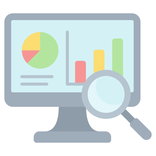 análisis de datos icono gratis