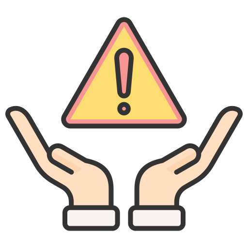 Risk management free icon