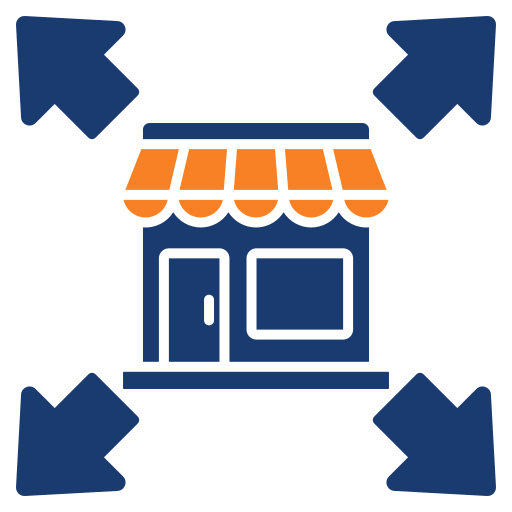 Расширение рынка бесплатно иконка Расширение рынка бесплатно иконка