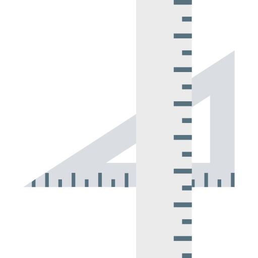 Ruler free icon Ruler free icon