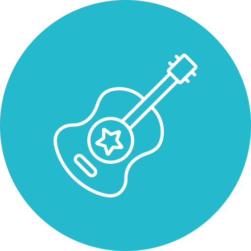 guitarra icono gratis