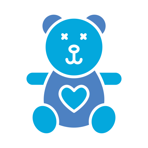 oso de peluche icono gratis