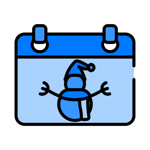 día de invierno icono gratis