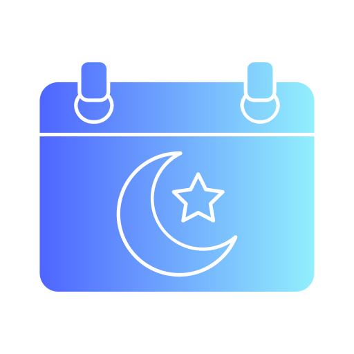 calendario del ramadán icono gratis