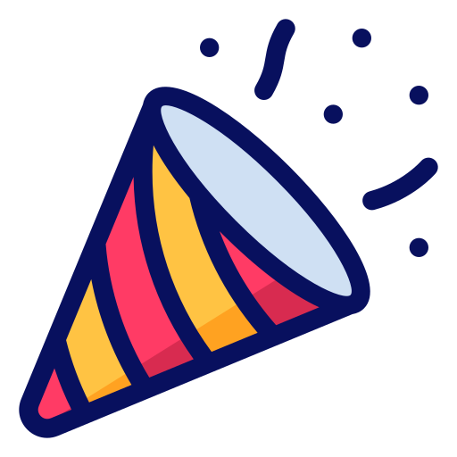 Confetti free icon Confetti free icon