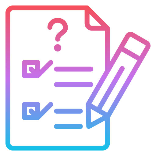 exámenes icono gratis