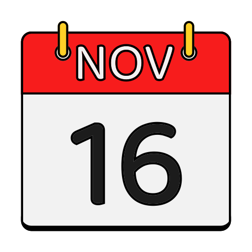 calendrier de novembre Icône gratuit calendrier de novembre Icône gratuit