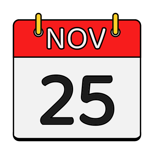 calendrier de novembre Icône gratuit calendrier de novembre Icône gratuit