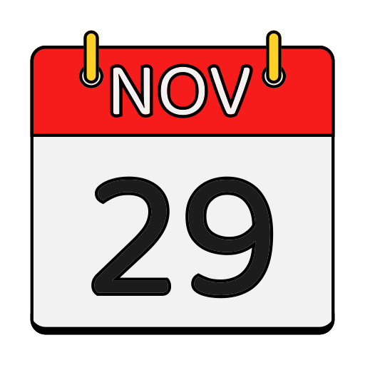 calendrier de novembre Icône gratuit calendrier de novembre Icône gratuit