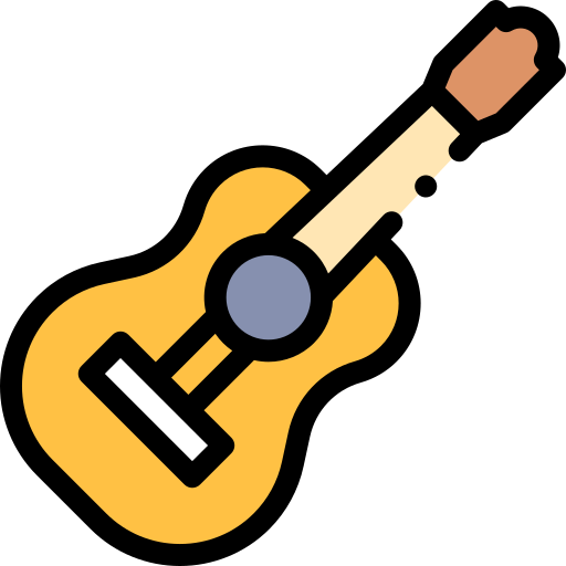 guitarra icono gratis