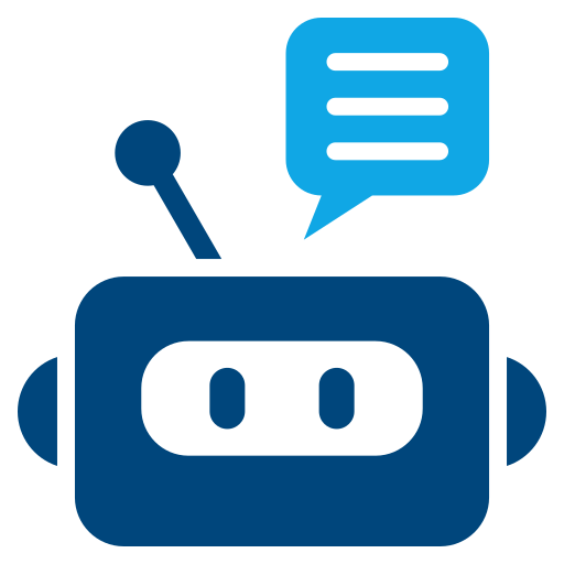 robot conversacional icono gratis