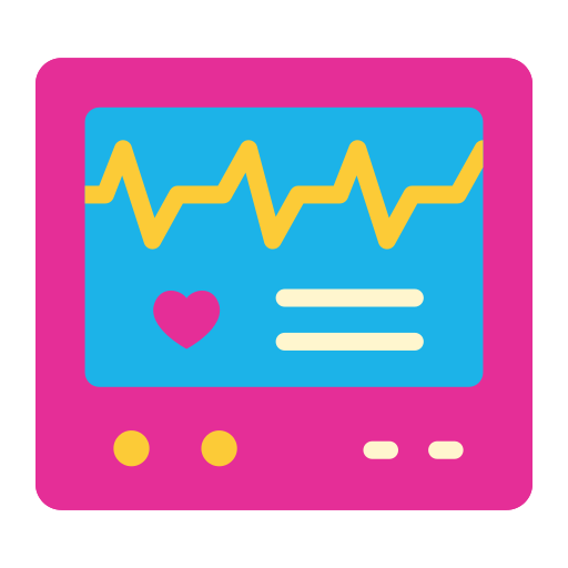 monitor de frecuencia cardíaca icono gratis