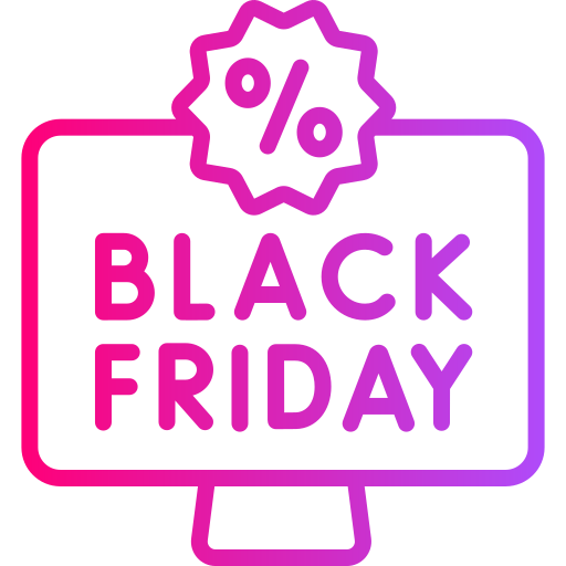 Черная пятница бесплатно иконка
