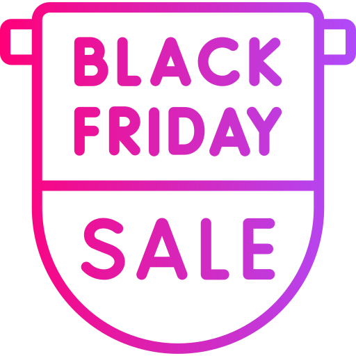 Черная пятница бесплатно иконка