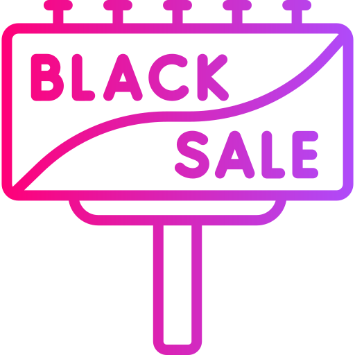 viernes negro icono gratis