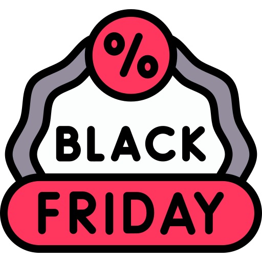 Черная пятница бесплатно иконка