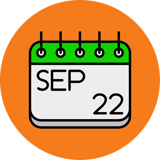 septiembre icono gratis