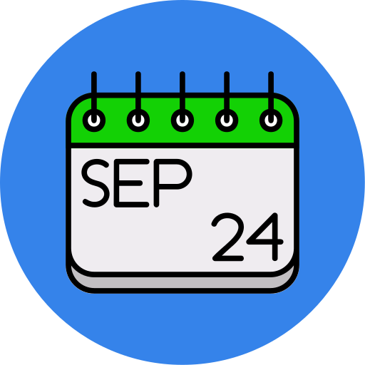 septiembre icono gratis