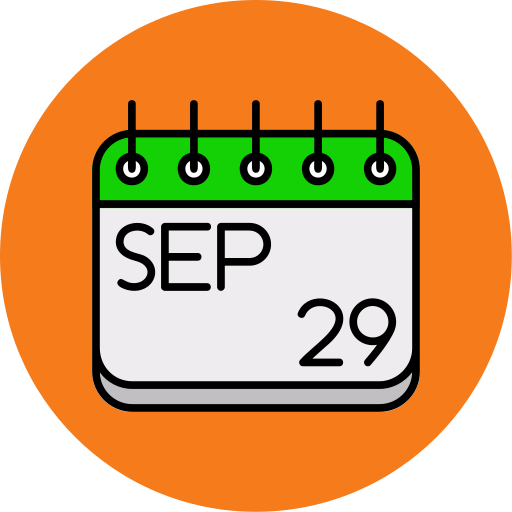 septiembre icono gratis