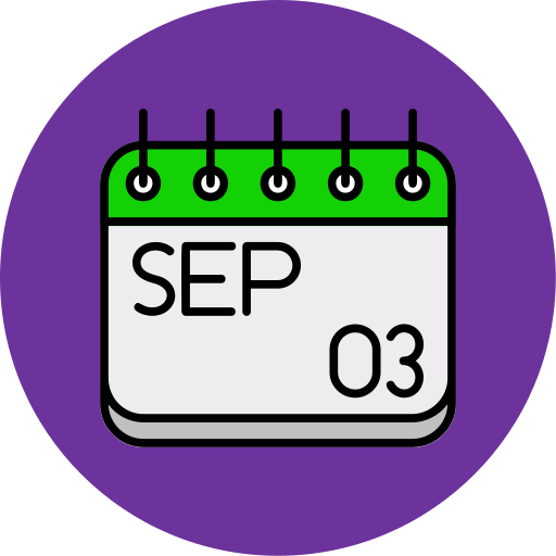 septiembre icono gratis