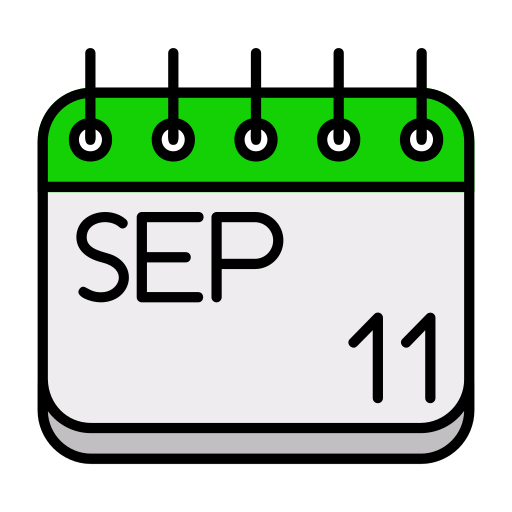 septiembre icono gratis