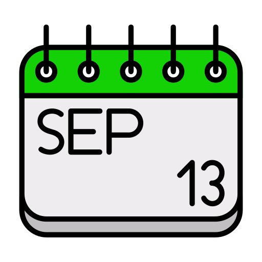 septiembre icono gratis