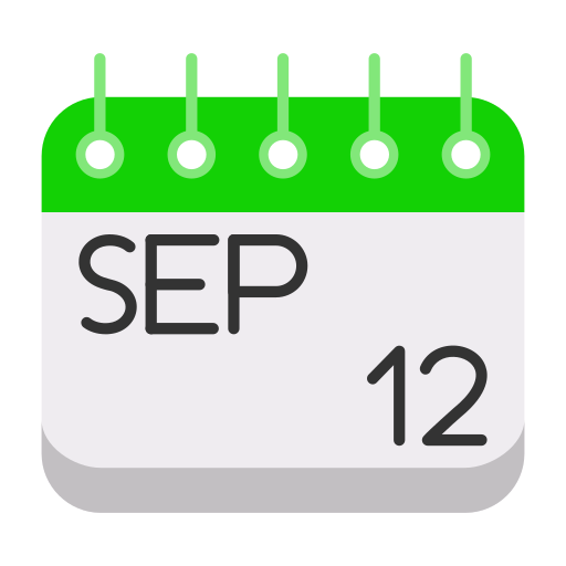 Сентябрь бесплатно иконка