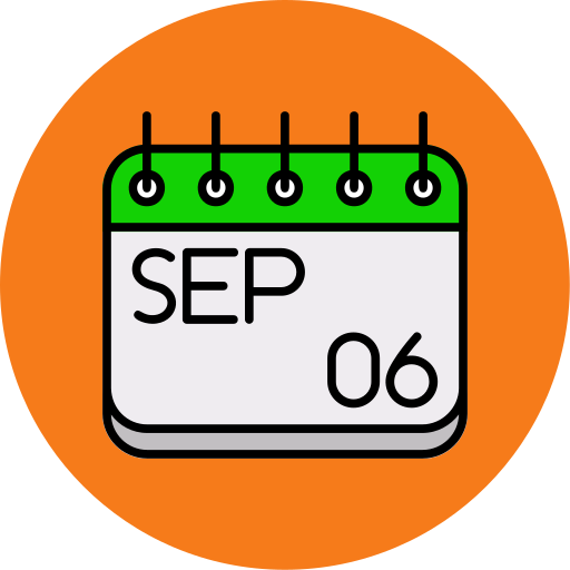 septiembre icono gratis