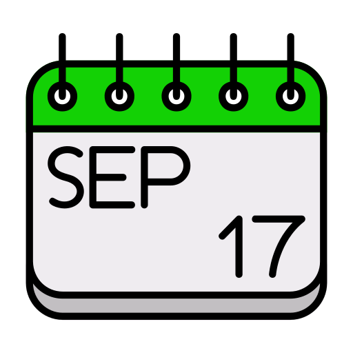 septiembre icono gratis