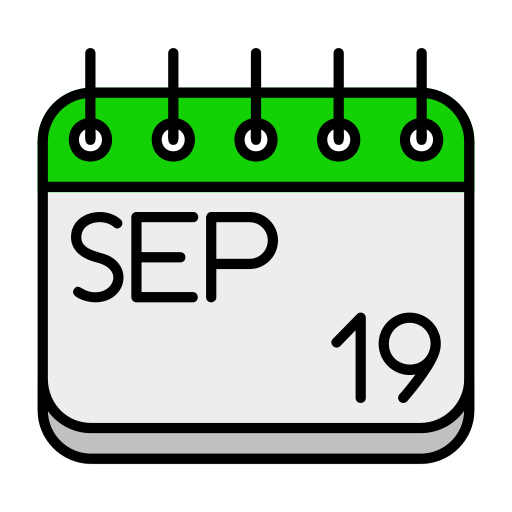 septiembre icono gratis