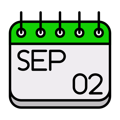 septiembre icono gratis