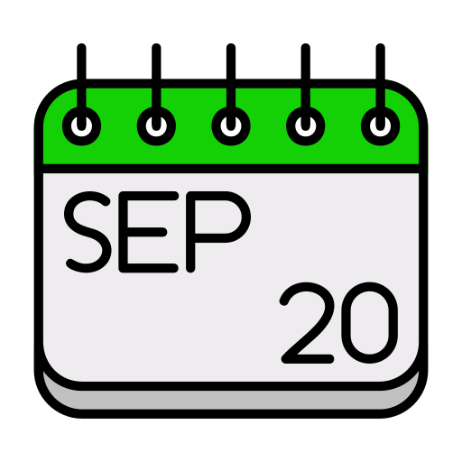 septiembre icono gratis