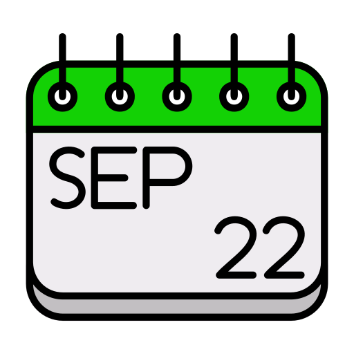 septiembre icono gratis