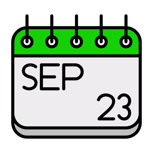 septiembre icono gratis