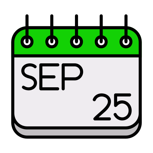 septiembre icono gratis