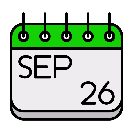 septiembre icono gratis