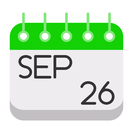 Сентябрь бесплатно иконка