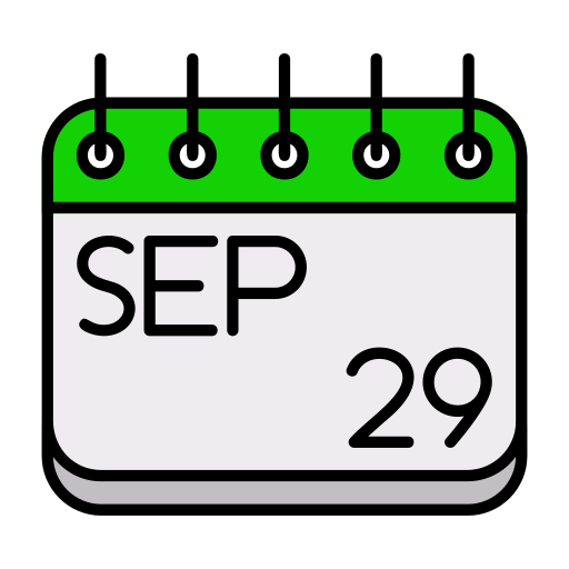 septiembre icono gratis