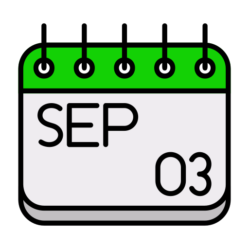 septiembre icono gratis