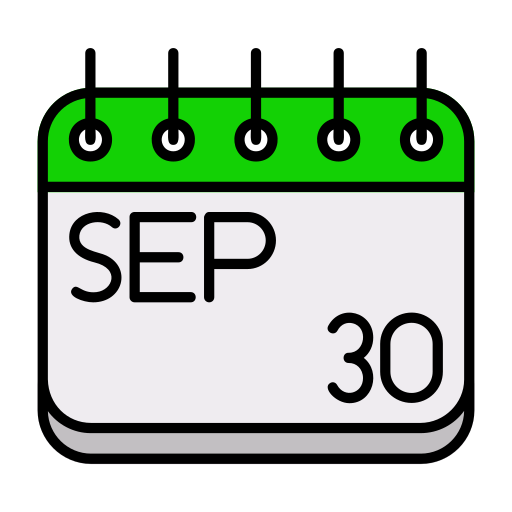 septiembre icono gratis