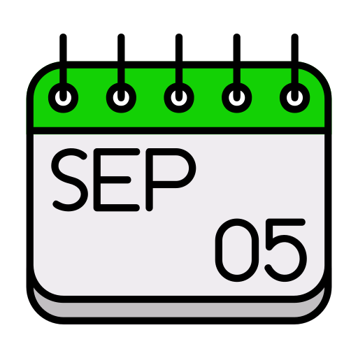 septiembre icono gratis