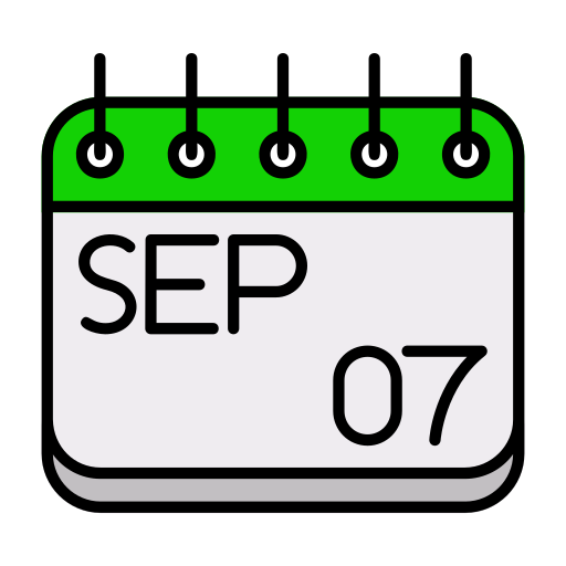 septiembre icono gratis