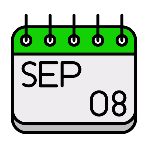 septiembre icono gratis