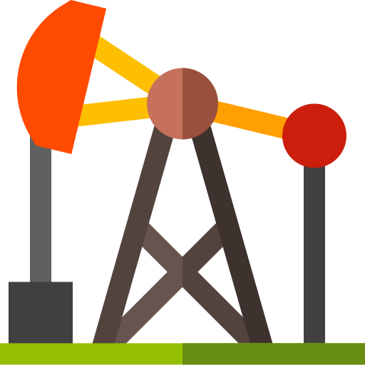 bomba de aceite icono gratis